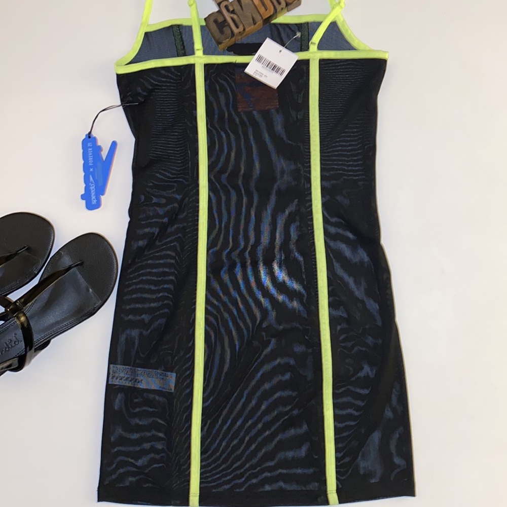 🆕🏊‍♀️SPEEDO/FOREVER 21 Mesh Swim Dress - Picture 7 of 10